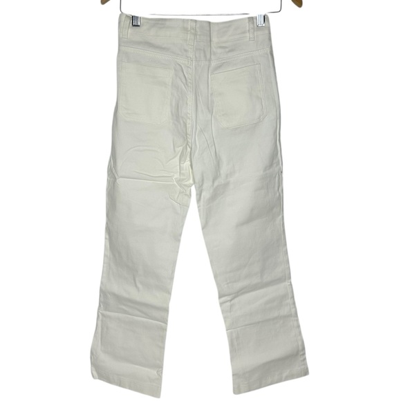 Unbranded Brand New White. Top Straight Jeans small - Picture 3 of 9
